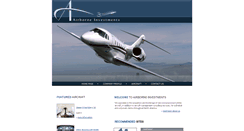 Desktop Screenshot of airborne-investments.com